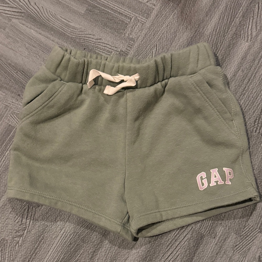 GAP Kids Olive Green Drawstring Shorts